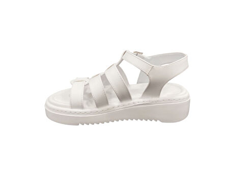 Ventes Önü Açık Tek Bantlı Günlük Kadın Sandalet