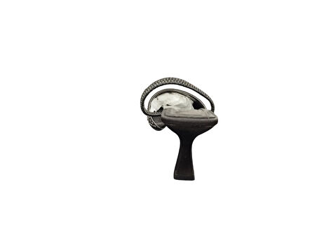 Ventes 878113Z Bilekten Lastikli 6 cm Kadeh Topuk Taş İşlemeli Kadın Şık Topuklu Abiye Terlik Ayakkabı
