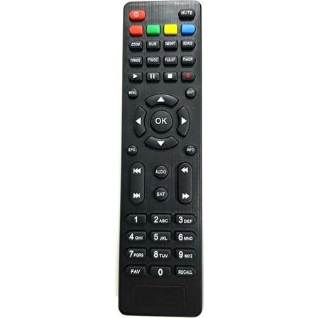 Hiremco Titanix Mini Hd Uydu Alıcısı Kumandası