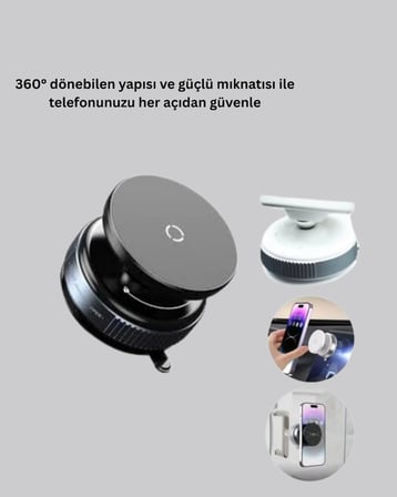 Güçlü Manyetik Araç Telefon Tutucu Evrensel Uyumluluk
