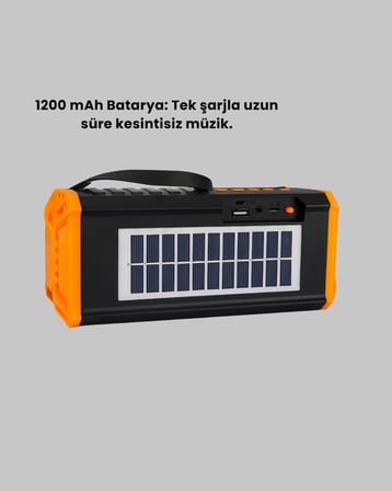 Kablosuz JIPOX P520 Bluetooth Hoparlör Uzun Pil Ömrü ve Mikrofon