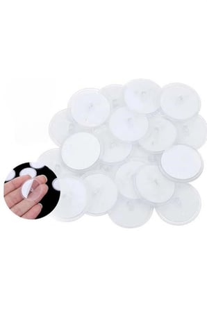 20 Adet faf Yuvarlak 3 Cm Çaplı Güçlü Disk Yapışkanlar