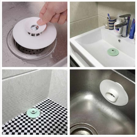 Vakumlu Lavabo Süzgeci  Tahliye ve Durdurma Süzgeci