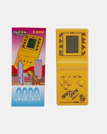Klasik Gameboy Tetris Oyunu – Taşınabilir Pil ile Çalışan Retro El Konsolu