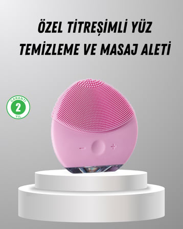 Cilt Dostu Silikon Yüz Masaj Ai – Hafif, Dayanıklı ve Su Geçirmez Tasarım