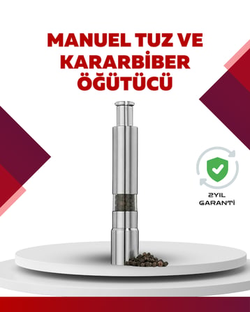 Hafif ve Kompakt, Taşınabilir Baharat Öğütücü  Mutfak ve Masa için