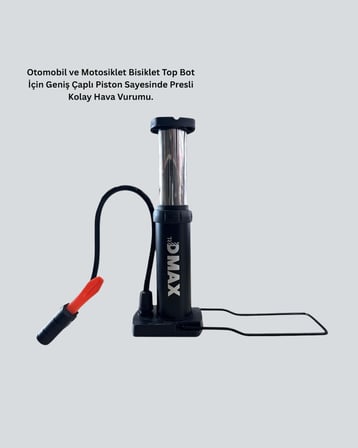 Ayak Pompası Otomobil Motosik Bisik Lastik Şişirme