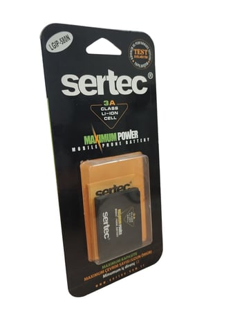 SERTEC  LGGC900 / LGIP580N Uyumlu Batarya