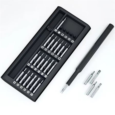 25 Parça Çok Fonksiyonlu Hassas Tornavida Seti – Telefon Tab Elektronik Tamir Tornavida Seti
