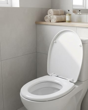 Dayanıklı Klozet Kapağı Universal Model Kolay Kurulum Hijyenik Banyo Ürünü