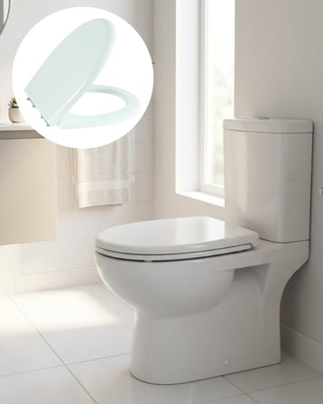 Universal Klozet Kapağı Kolay Montaj Kaydırmaz Alt Ped Dayanıklı Banyo Aksesuarı