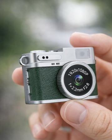 Mini 4K Ultra HD Dijital Kamera 1080P Video IPS Ekran Cep Boy Taşınabilir