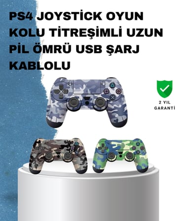 Ergonomik Tasarımlı Oyun Kolu – Hassas Tetikler ve Ang Stickler