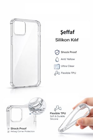 Galaxy A25 Uyumlu faf Silikon Telefon Kılıfı Esnek Darbe Koruyucu
