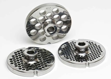 Salvador İnox Paslanmaz Kıyma Makinesi Aynası, Ağızı 12 No  4 mm