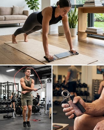 Ev Spor Seti Atlama İpi El Yayı Karın Egzersiz Ai Fitness Seti
