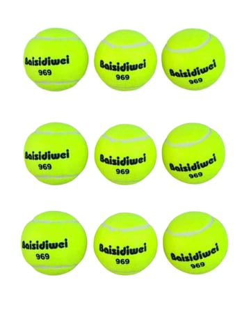 9’lu Tenis Topu Seti Profesyonel ve Amatör Kullanım İçin İdeal