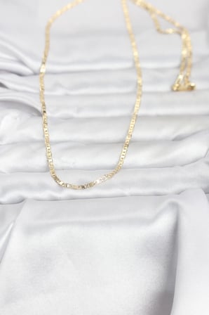 CM 14K Gold Renk Zincir Model 60 cm Kadın Ke