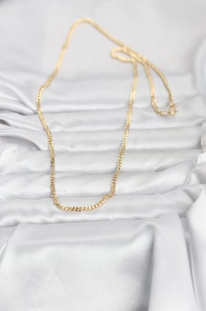 CM 14K Gold Renk 60 cm Zincir Kadın Ke