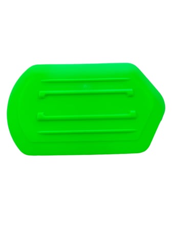 Yeşil Yumuşak Ragle Fo Cam Filmi Çekme Aparatı 14x8cm