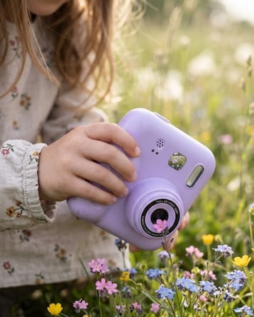 Çocuk Dijital Fotoğraf Makinesi Anında Baskı ve 4 Rulo Kağıt 5 Kalem Hediye