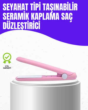 Seramik Kaplamalı, Saç Hasarını Azaltan Kısa Saçlara Uygun Bukle Maşası