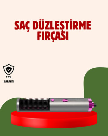 Sıcak Hava Fırçası – Saç Kurutma, Düzleştirme ve Şekillendirme