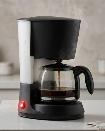 12 Fincan Filtre Kahve Makinesi 1.2 Litre Damlatmaz Sistem Kahve Makinesi