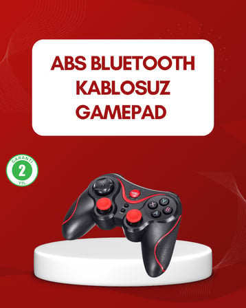Yüksek Hassasiyetli Kablosuz Oyun Kolu PC ve Mobil Uyumlu
