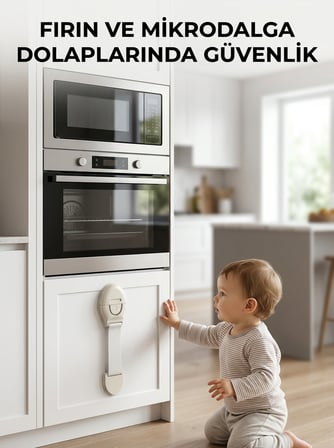 Bebek Güvenlik Dolap Kilidi Çok Amaçlı Çocuk Emniyet Kilit Sistemi