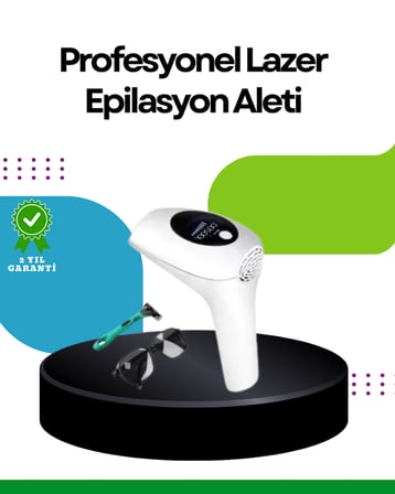 Hasuba IPL Lazer Epilasyon Cihazı HS262 Kadın ve Erkek İçin