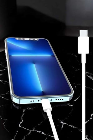 Uyumlu İOS Uyumlu Lightning Hızlı Şarj Tye C Lightning Şarj Kablosu