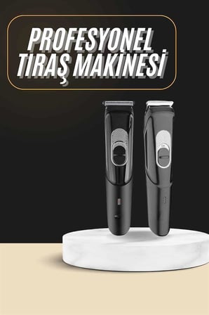 Lazer Epilasyon Öncesi Kısaltma Şarjlı Saç Sakal Tıraş Makinesi Ense Kesme Makinesi