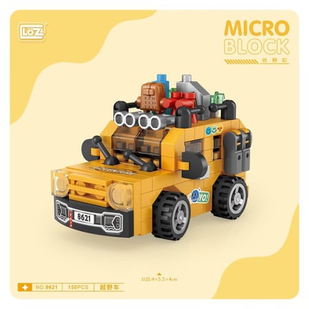 LZ8621 LOZ Araba Blok Seti Mini Poşet Vagon life