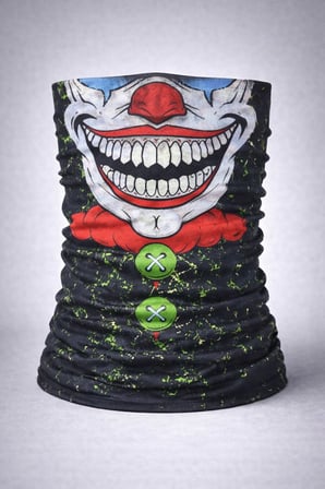 Joker Yüz Baskılı Baf Bandana  Çok Amaçlı Boyunluk Bandana 2 No
