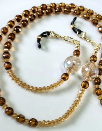 Gözlük Zinciri – Gerçek Kristal Taşlı – ThinBlack®