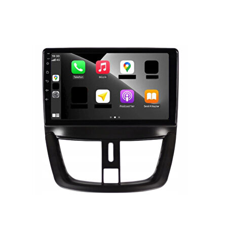 Peugeot 207 Android Multimedya Sistemi 2-64 Cadence (2006-2012)