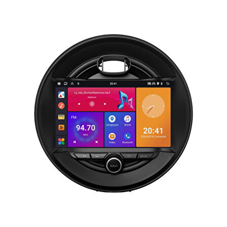 Mini Cooper Android Multimedya Sistemi 4-64 Clarion (2015-2019)