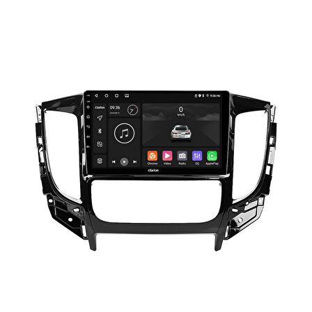 Mitsubishi L200 Dijital Klima Android Multimedya Sistemi 4-64 Clarion (2015-2021)