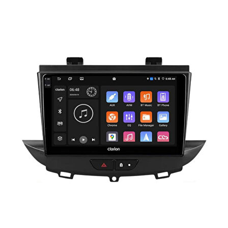 Opel Crossland Android Multimedya Sistemi 4-64 Clarion (2016-2020)