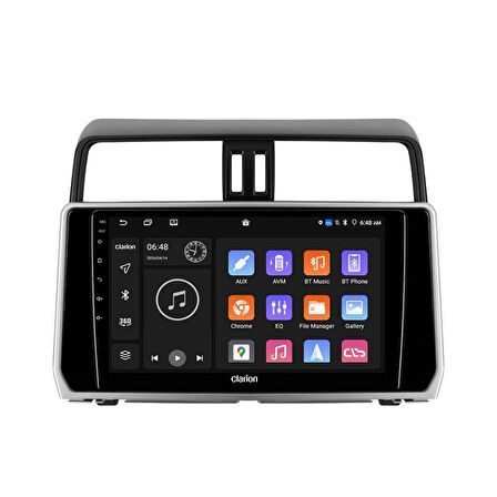 Toyota Prado Android Multimedya Sistemi 4-64 Clarion (2018-2020)