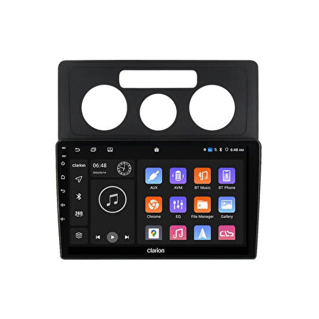 Volkswagen Caddy Manuel Klima Android Multimedya Sistemi 4-64 Clarion (2004-2015)