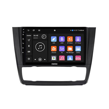 Bmw 1 Serisi E81-E82-E87-E88 Dijital Klima Android Multimedya Sistemi 4-64 Clarion (2007-2011)