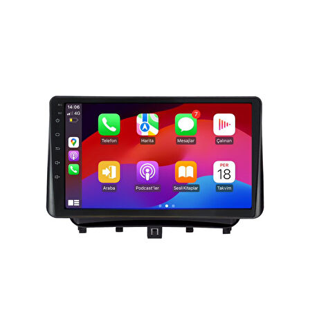 Ford Courier Android Multimedya Sistemi 4-64 For-X (2014-2018)