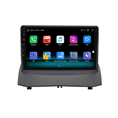 Ford Fiesta Android Multimedya Sistemi 4-64 For-X (2013-2018)