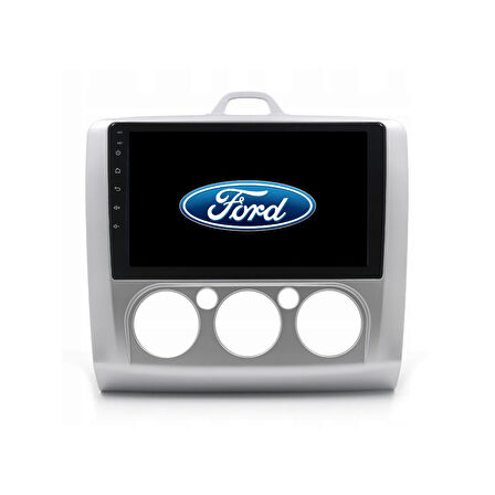 Ford Focus 2 Manuel Klima Android Multimedya Sistemi 4-64 For-X (2005-2011)