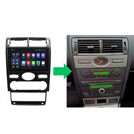 Ford Mondeo Dijital Klima Android Multimedya Sistemi 4-64 For-X (2003-2007)