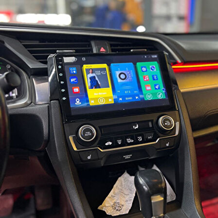 Honda Civic FC5 Android Multimedya Sistemi 4-64 For-X (2016-2020)