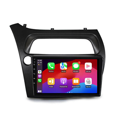 Honda Civic HB Android Multimedya Sistemi 4-64 For-X (2006-2011)