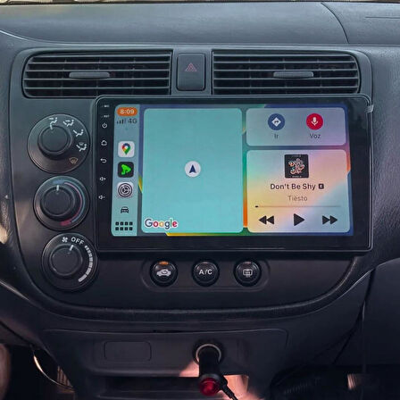 Honda Civic V-Tech 2 Android Multimedya Sistemi 4-64 For-X (2001-2006)
